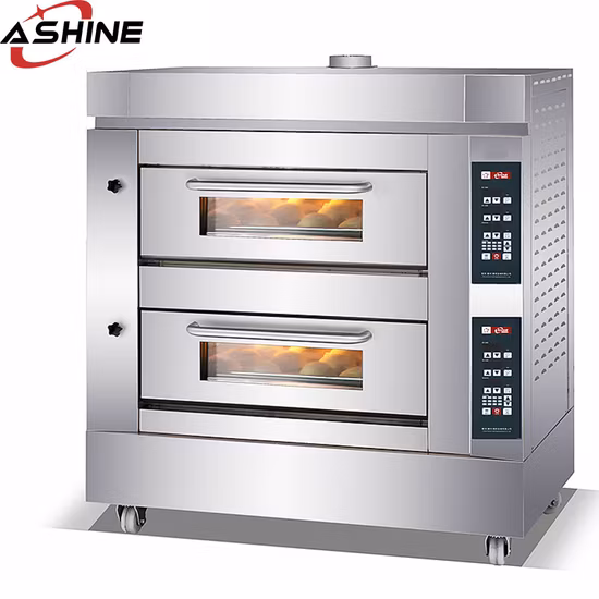 Fabricante profesional de máquinas para hornear comerciales Equipos de panadería de 1, 2 y 3 pisos Horno para pizza Maquinaria para alimentos Horno para hornear