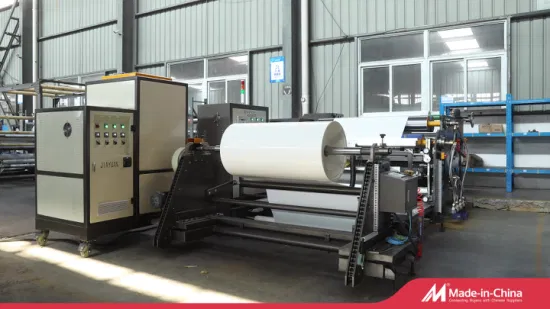 Máquina de recubrimiento laminadora de cinta de papel Kraft con pegamento adhesivo termofusible completamente automática