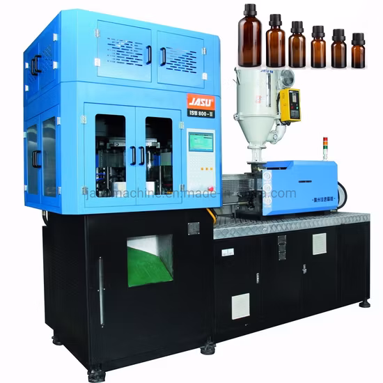 Soplado de botellas de plástico completamente automático de una etapa de moldeo por soplado por inyección de plástico Pet PETG PE PP Tritan PC Pctg Frascos de botellas que hacen la máquina de moldeo por soplado y estiramiento